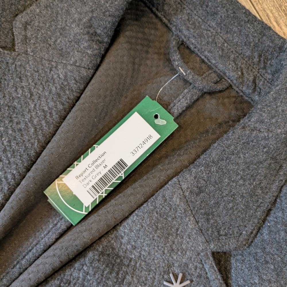 Report Collections Textured Blazer - Picture 4 of 7